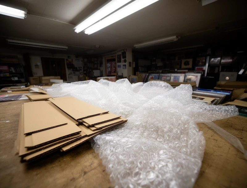 梱包作業スペース